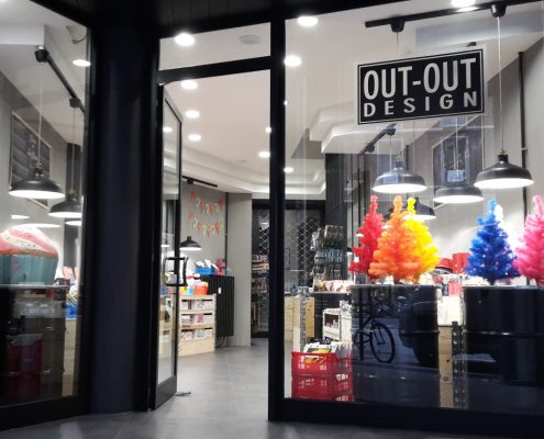 Il nostro outlet di oggettistica design in via Marconi 6